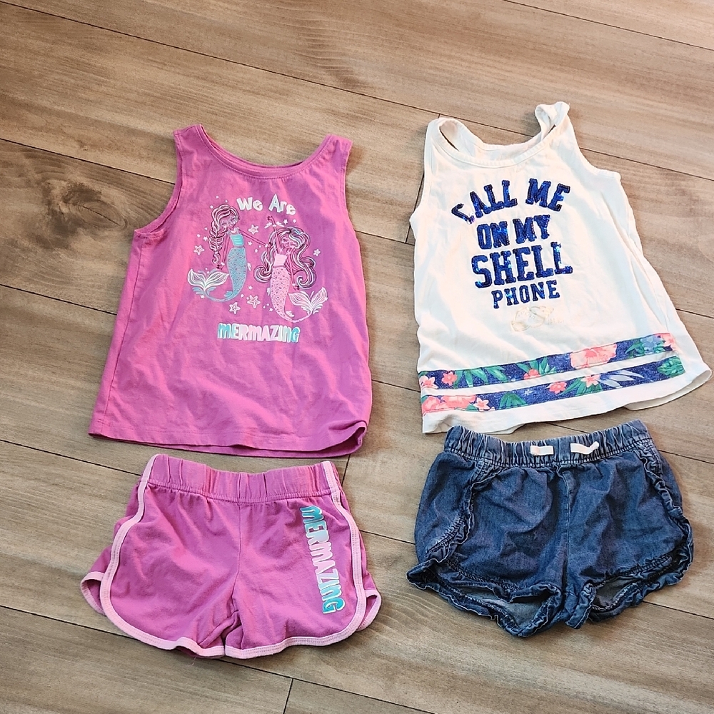 Justice And Purple 'We Are Mermazing' Tank Top 6